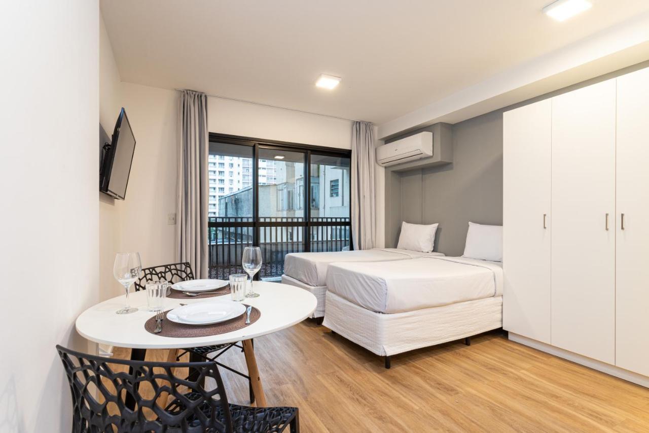Aurora Paulistana A Passos Do Metro Republica Appartement São Paulo Buitenkant foto