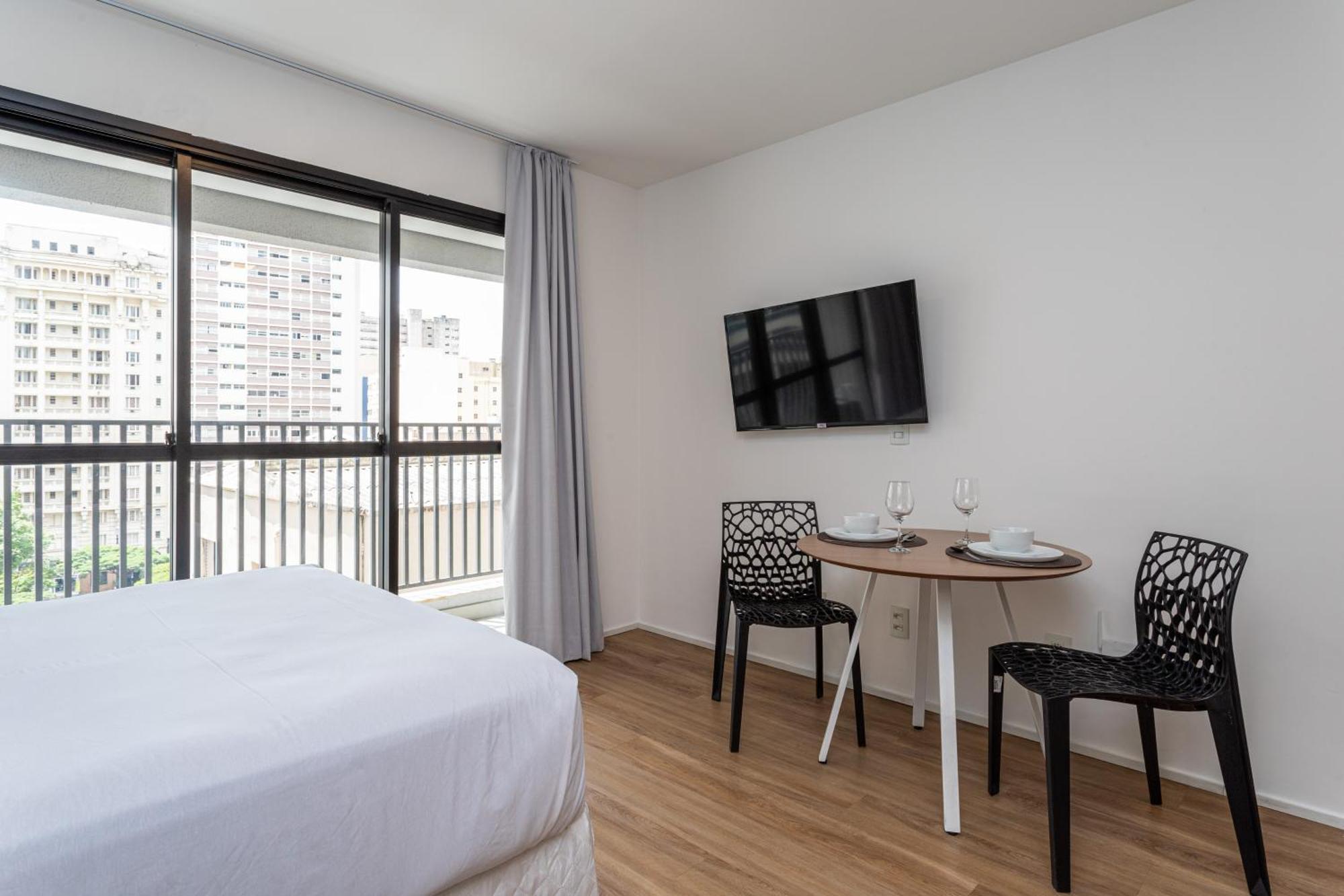Aurora Paulistana A Passos Do Metro Republica Appartement São Paulo Buitenkant foto
